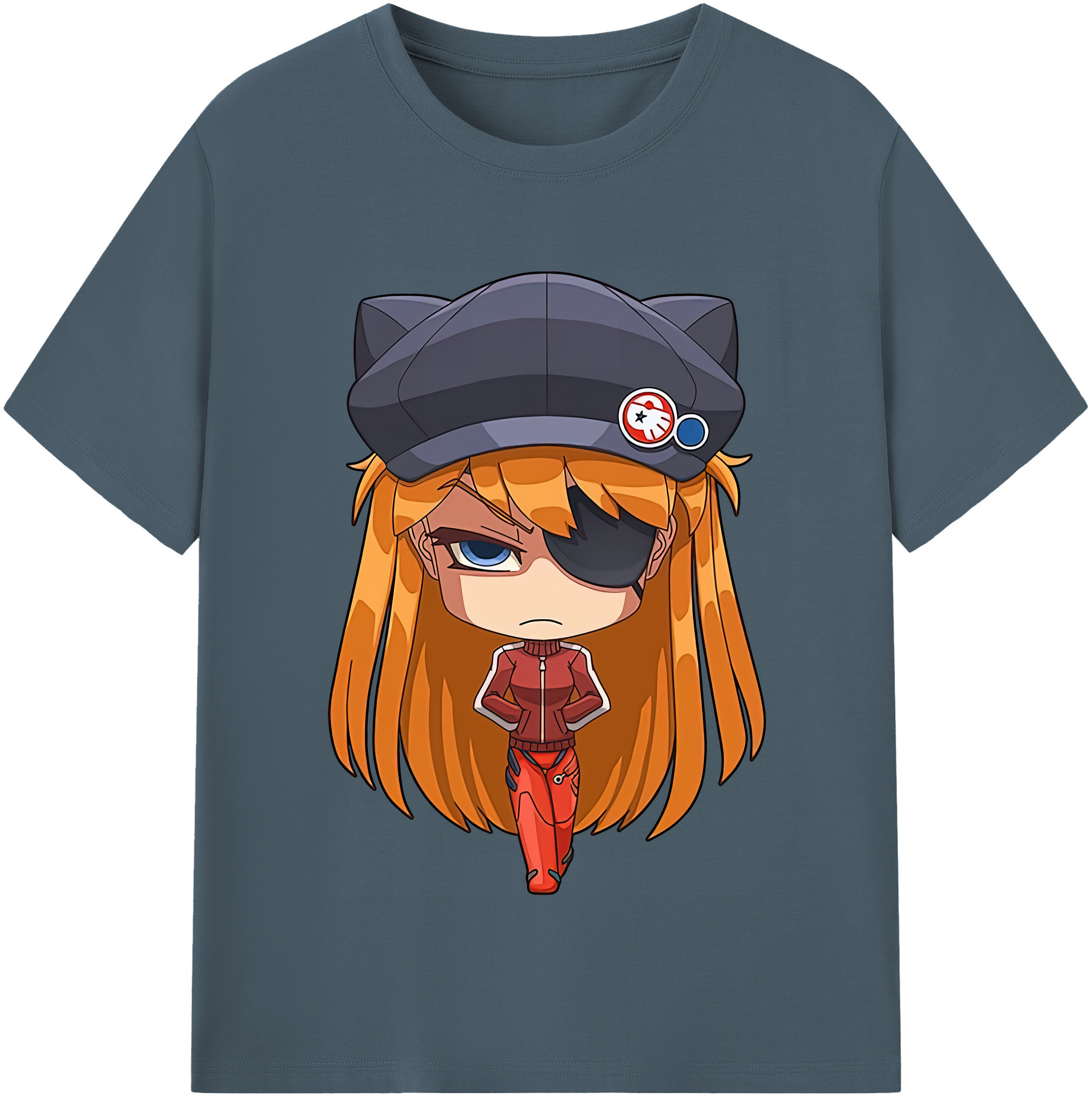 （画像用） EVA 新世紀エヴァンゲリオン 綿100％半袖Tシャツ（フロントプリント）